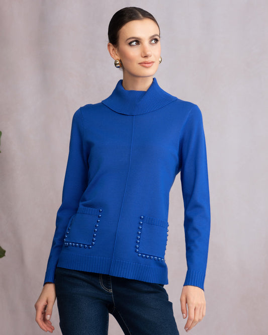 Cobalt Blue Sweater