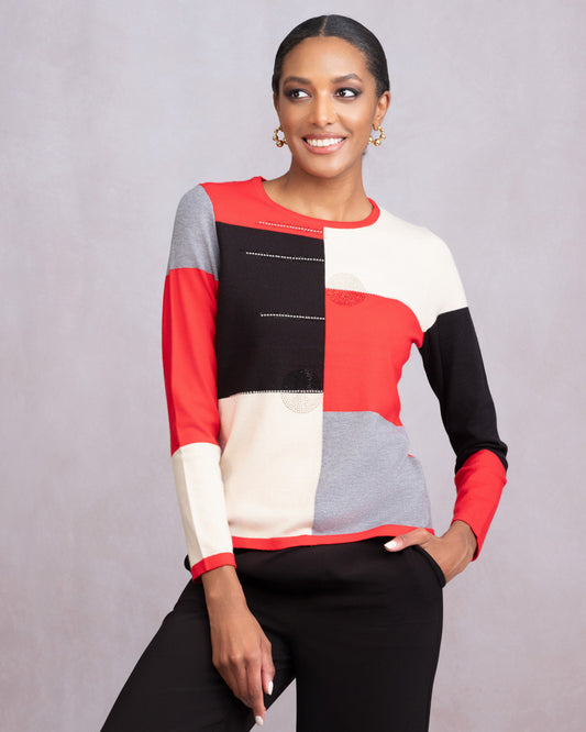 Colourblock Sweater