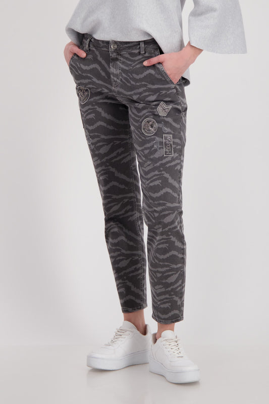 Monari Animal Print Trousers