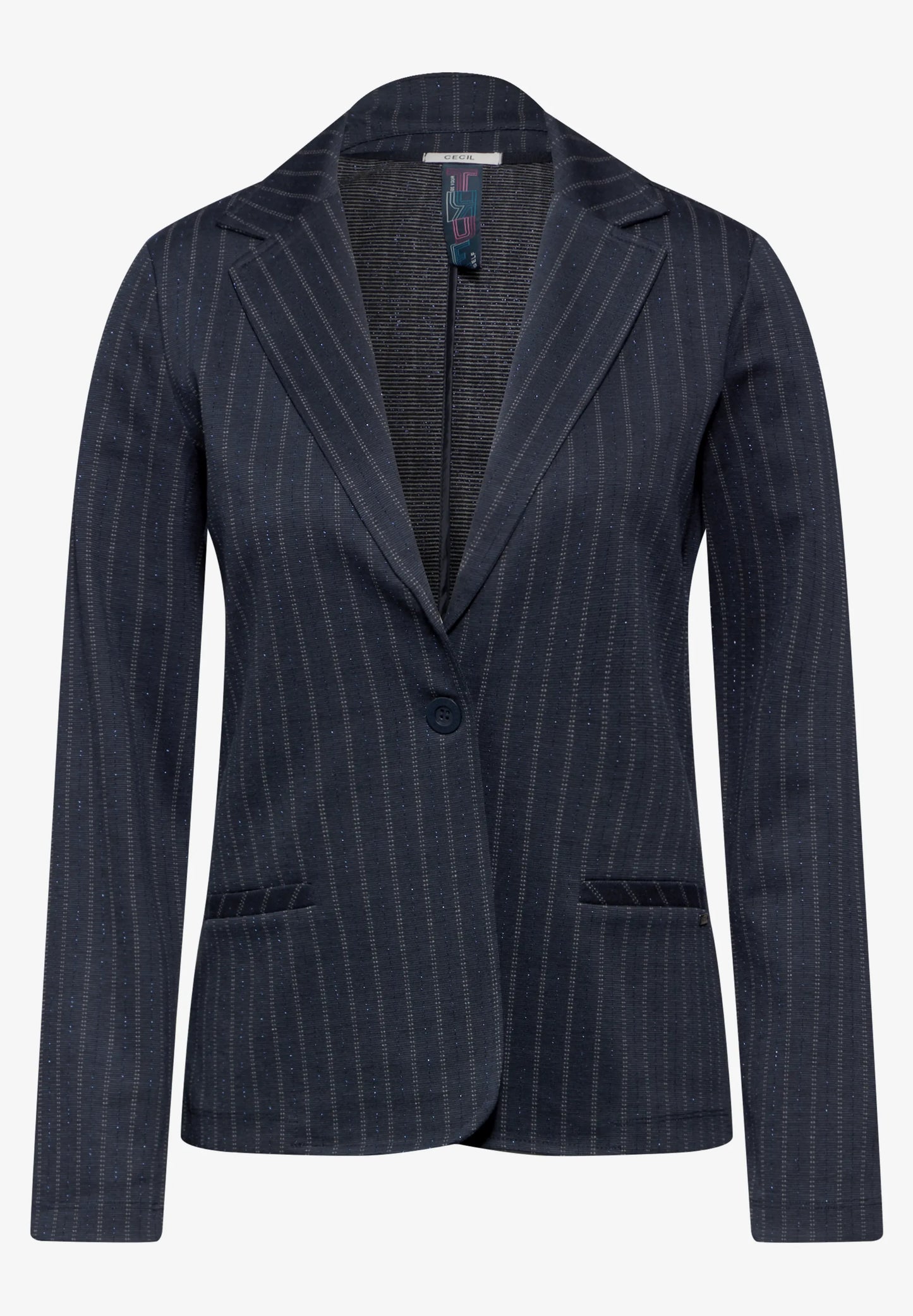 Cecil Pinstripe Blazer