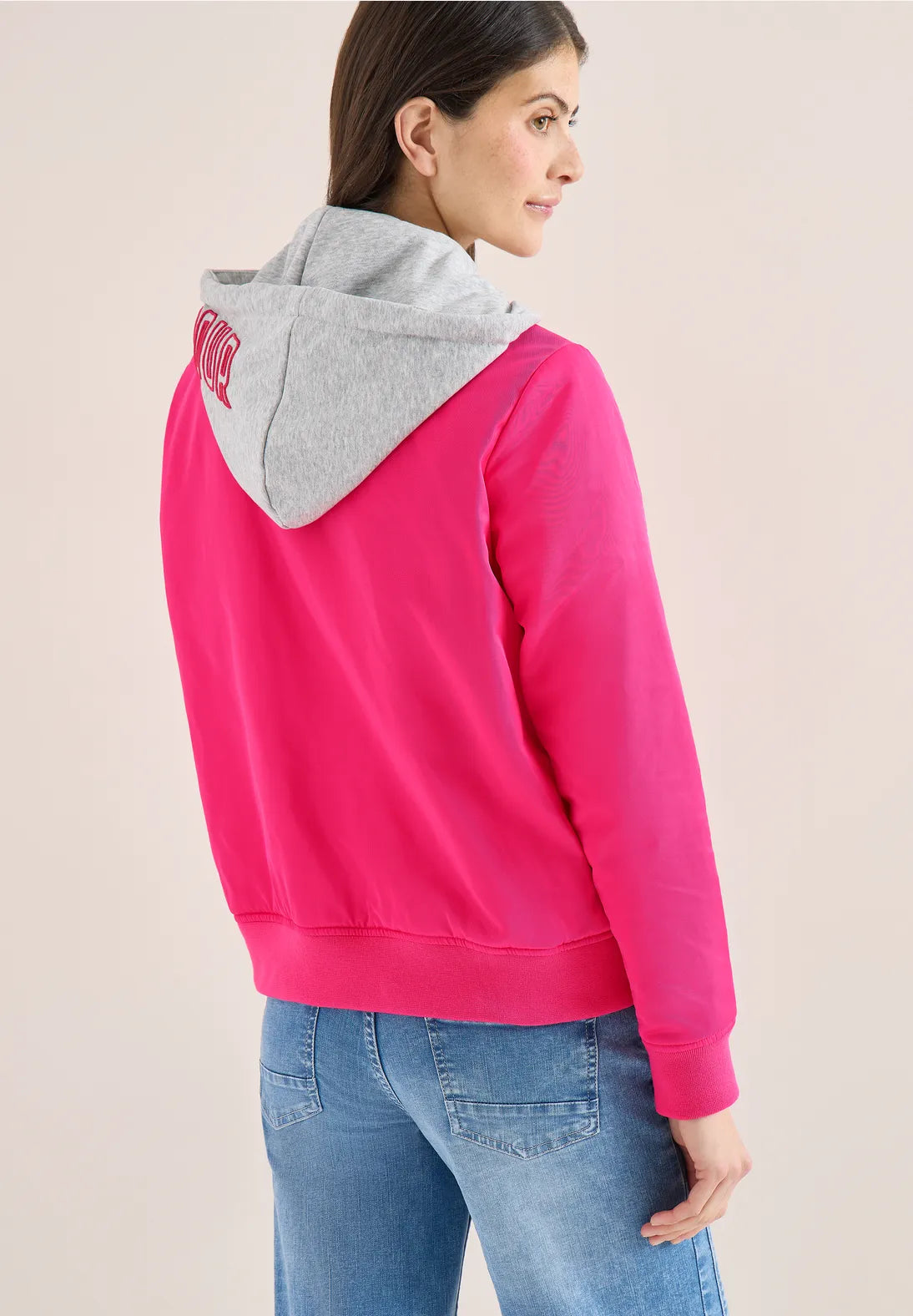 Cecil Pink Bomber Jacket