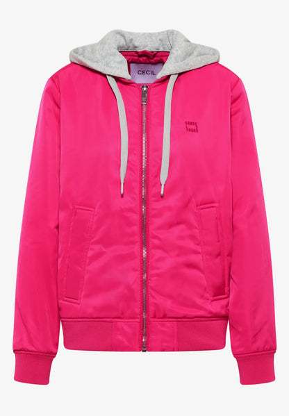 Cecil Pink Bomber Jacket