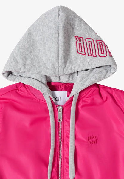 Cecil Pink Bomber Jacket