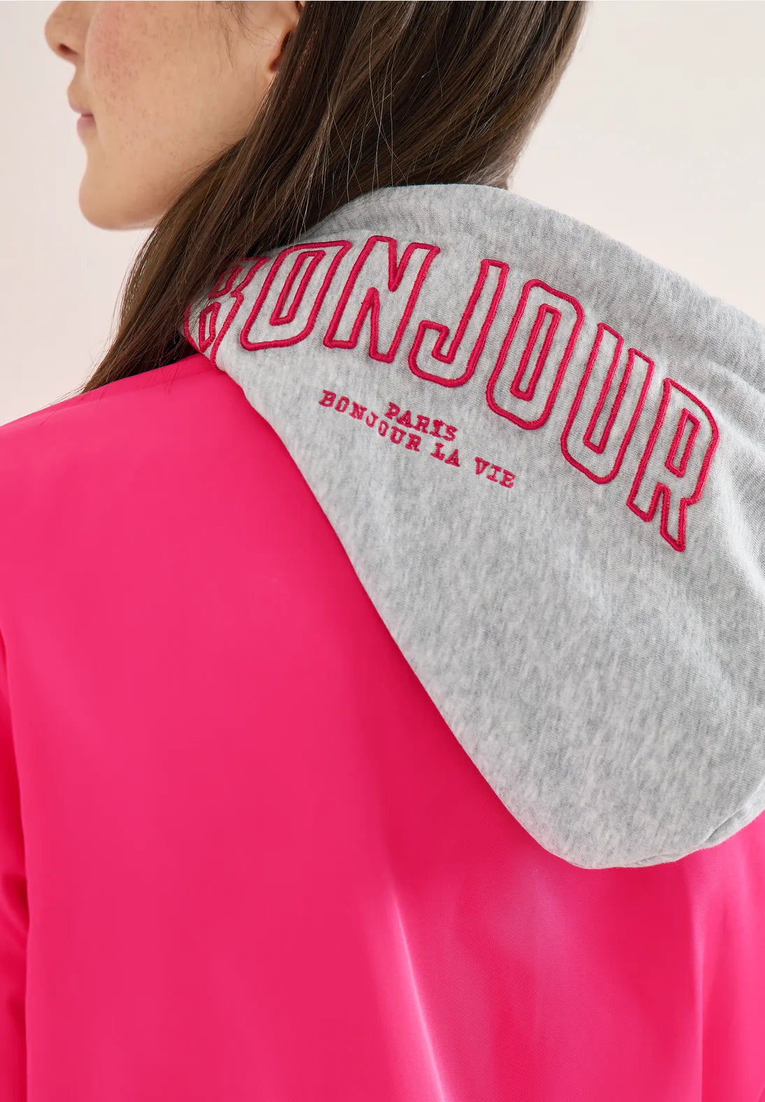 Cecil Pink Bomber Jacket