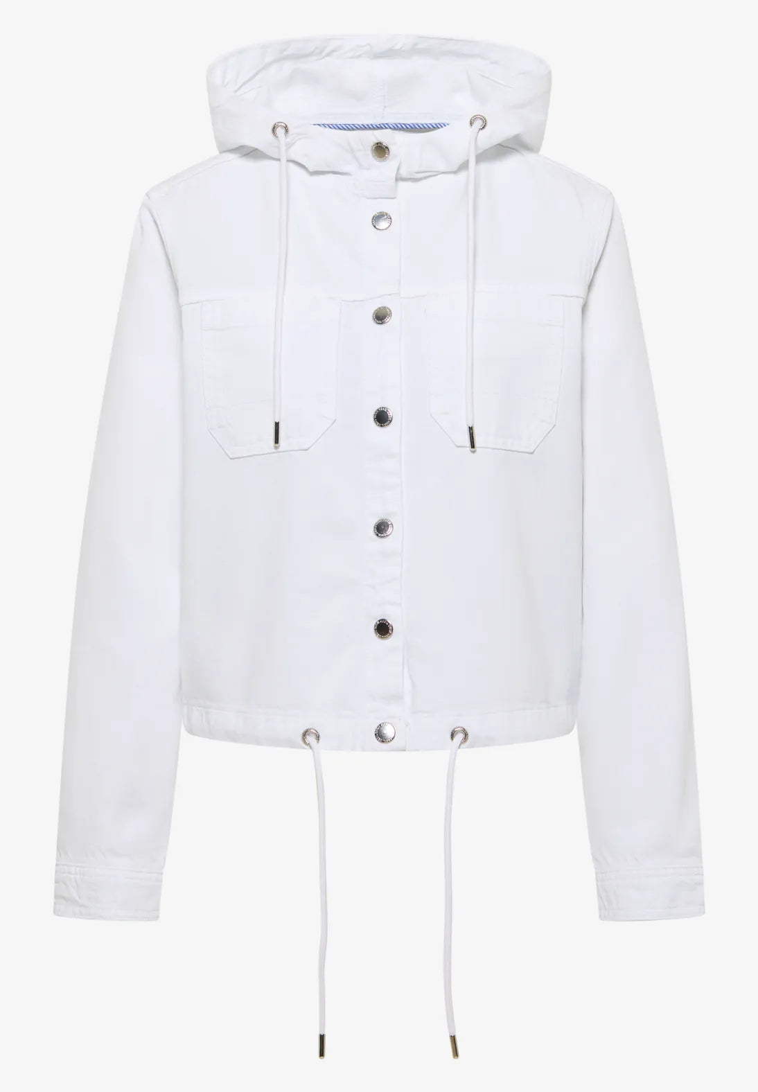 Cecil Overshirt with hood and drawstring