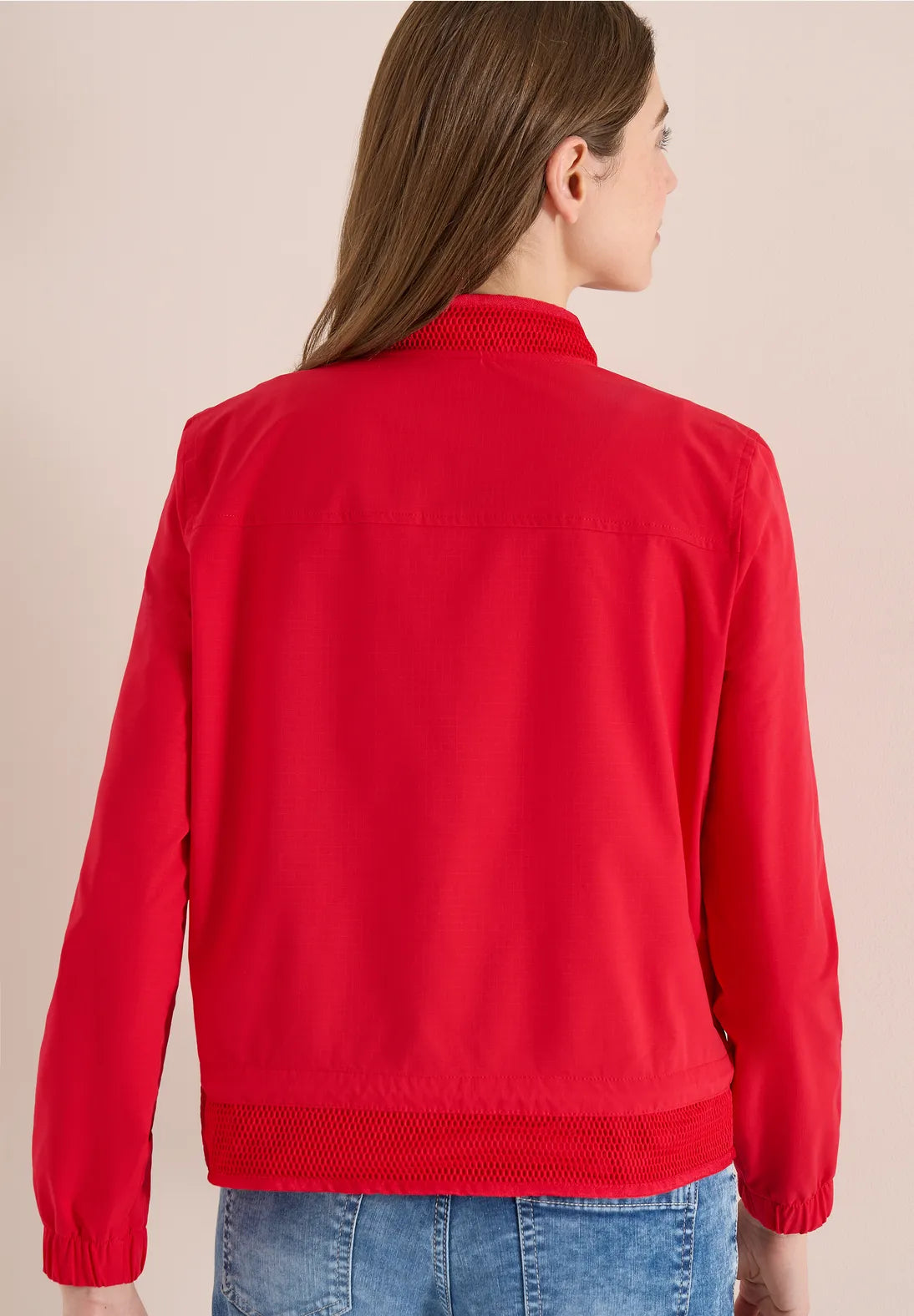 Cecil Red Bomber Jacket