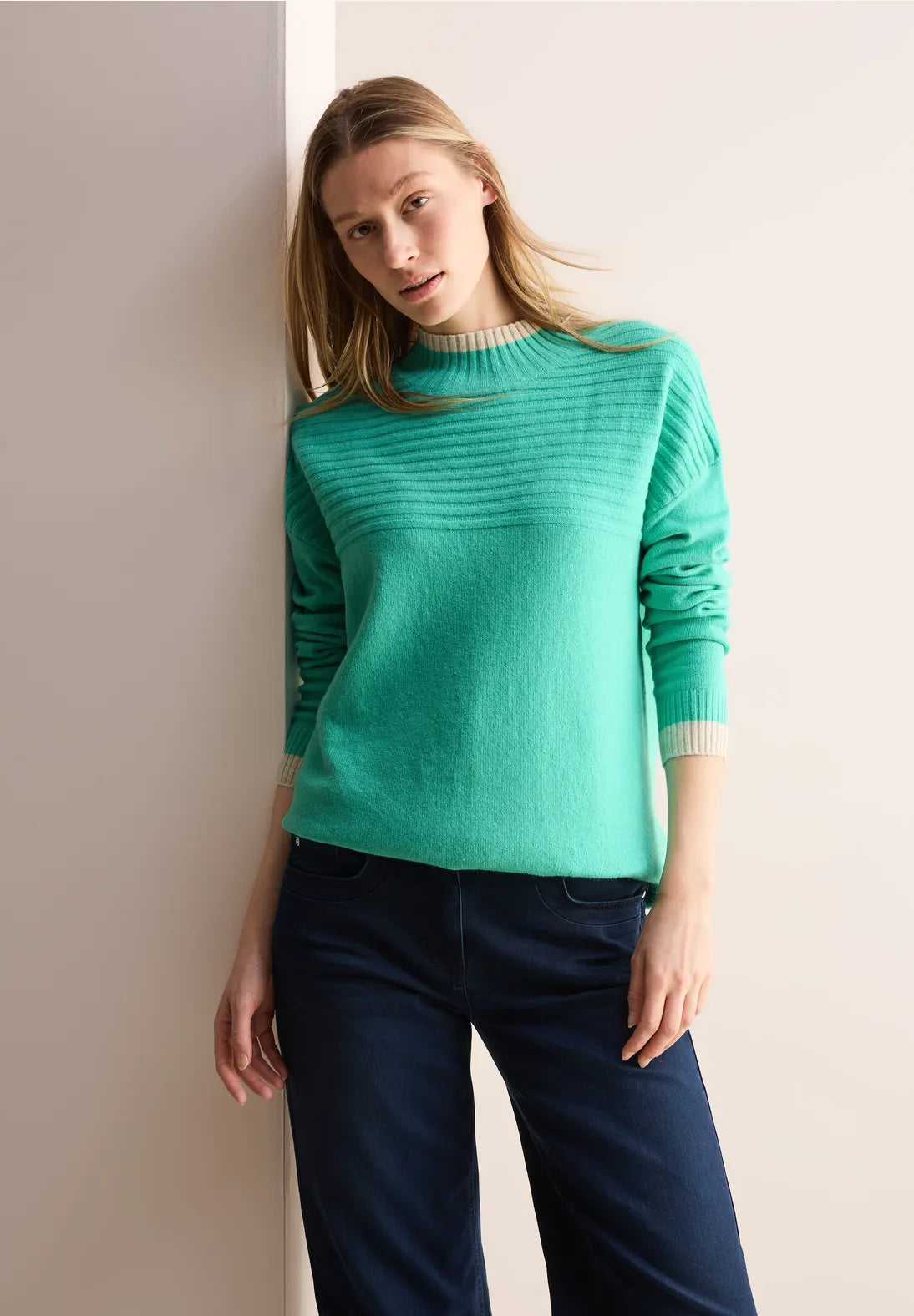 Cecil Green Mix Sweater