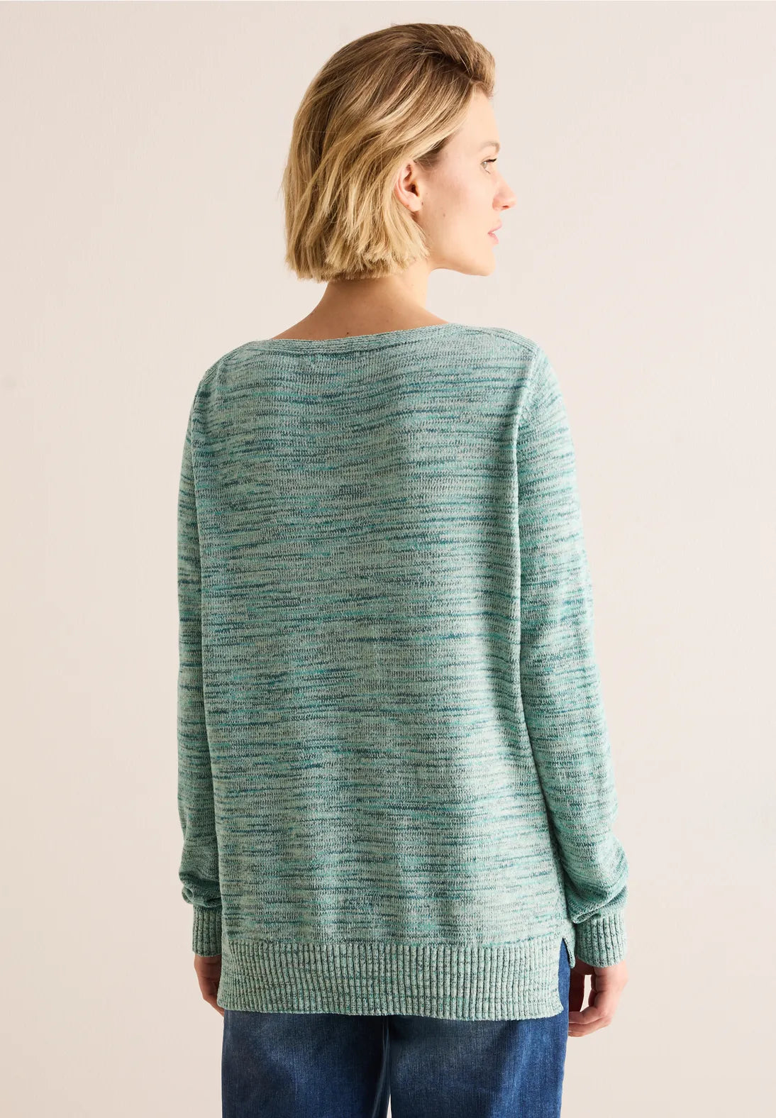 Cecil Green Chenille Sweater