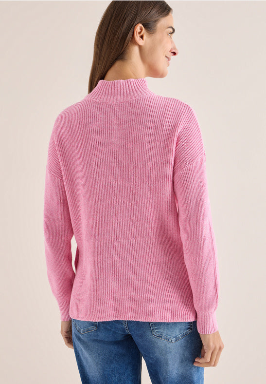 Cecil Pink Troyer Knit