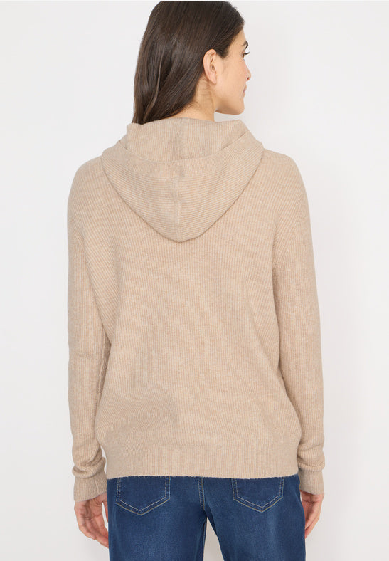Cecil Beige Cozy Hoodie