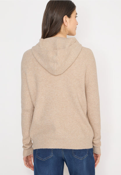 Cecil Beige Cozy Hoodie