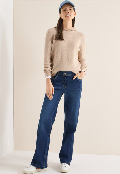 Cecil Beige Cozy Hoodie