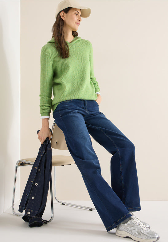 Cecil Bamboo Green Cozy Hoodie