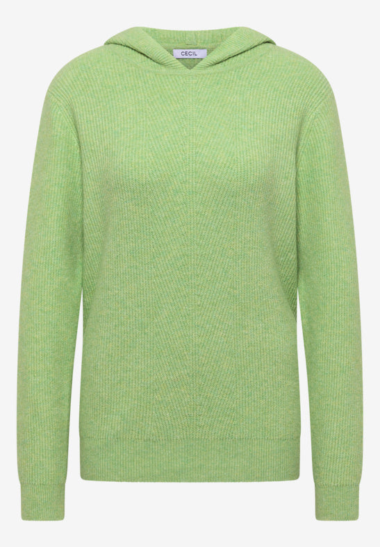 Cecil Bamboo Green Cozy Hoodie