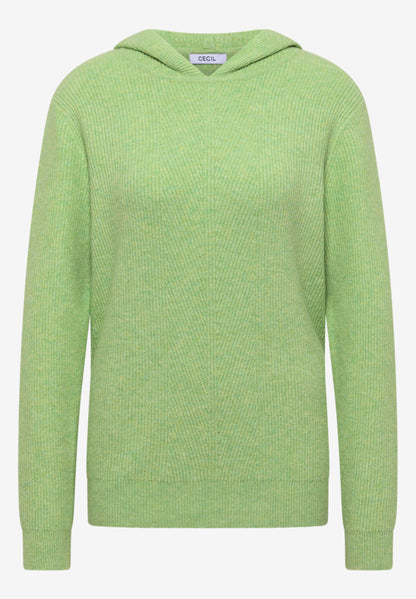 Cecil Bamboo Green Cozy Hoodie