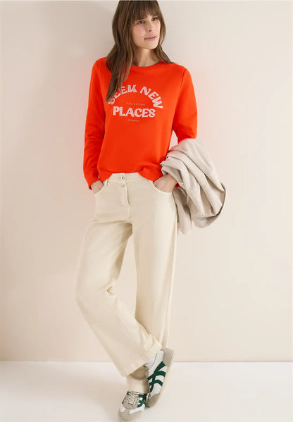 Cecil Cherry Tomato Sweater