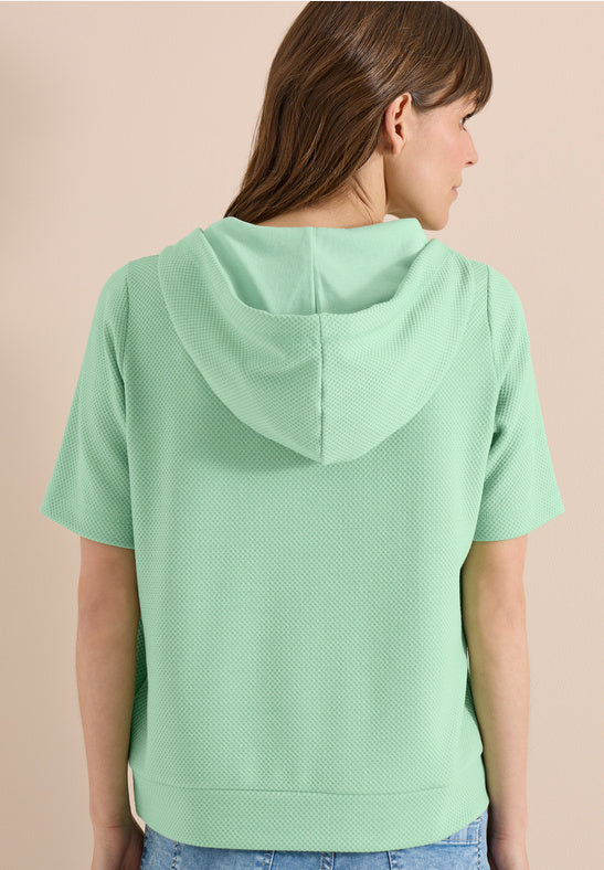 Cecil Lime Short Sleeve Sweatshirt