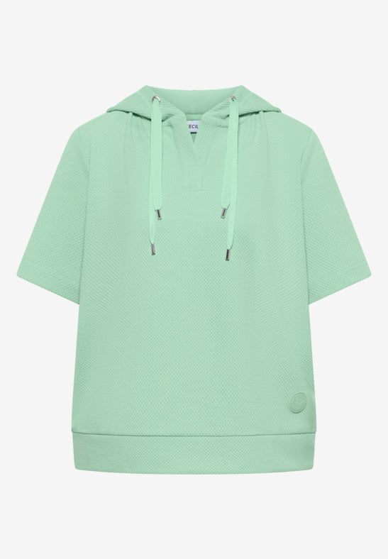 Cecil Lime Short Sleeve Sweatshirt