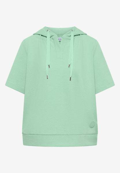 Cecil Lime Short Sleeve Sweatshirt
