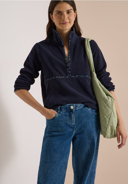 Cecil Navy Fleece