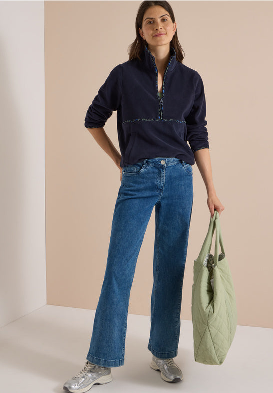 Cecil Navy Fleece