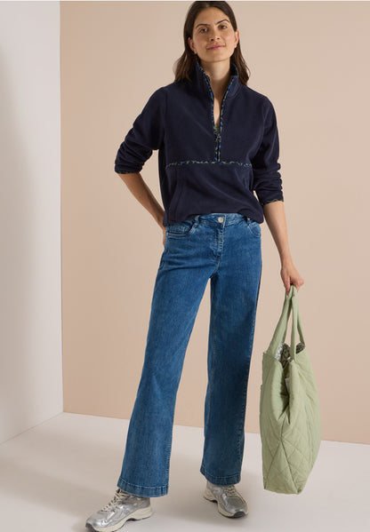 Cecil Navy Fleece