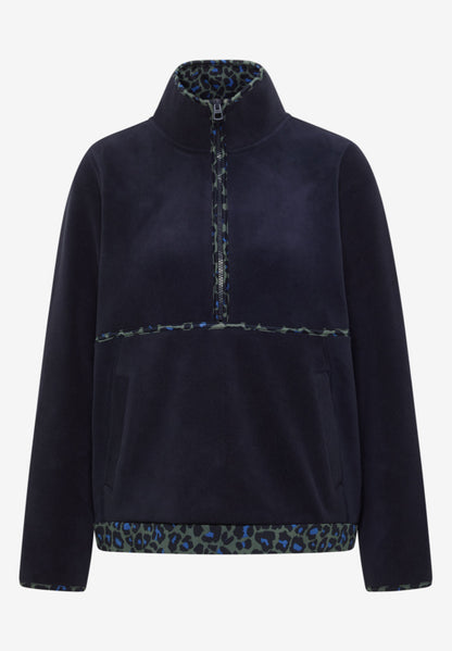 Cecil Navy Fleece