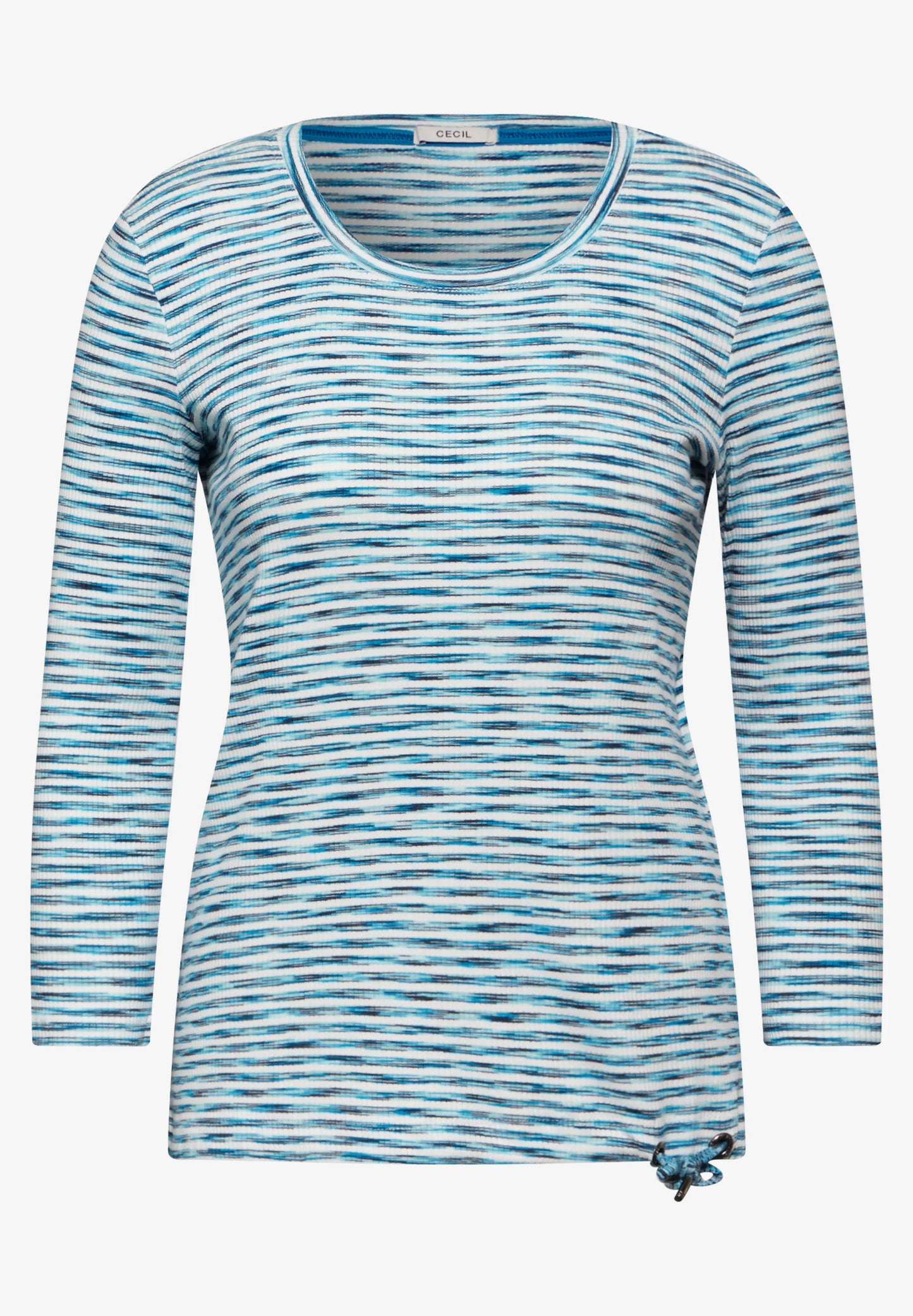 Cecil Blue Striped Top