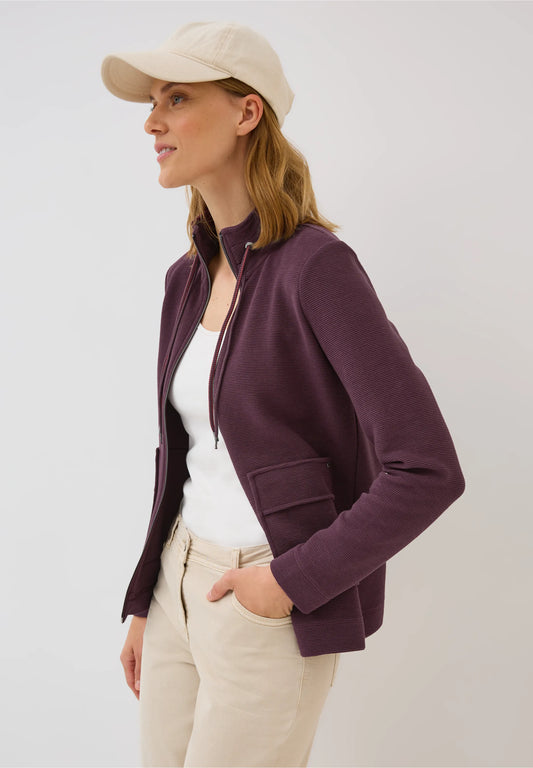Cecil Mulberry Ottoman Jacket