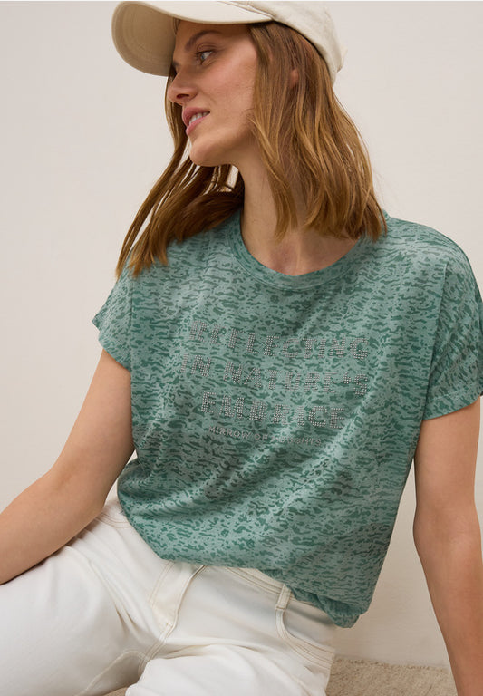 Cecil Ink Green Fusion T-Shirt