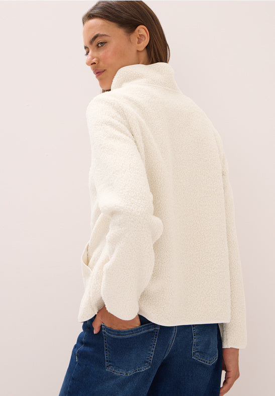 Cecil Vanilla Teddy Overshirt