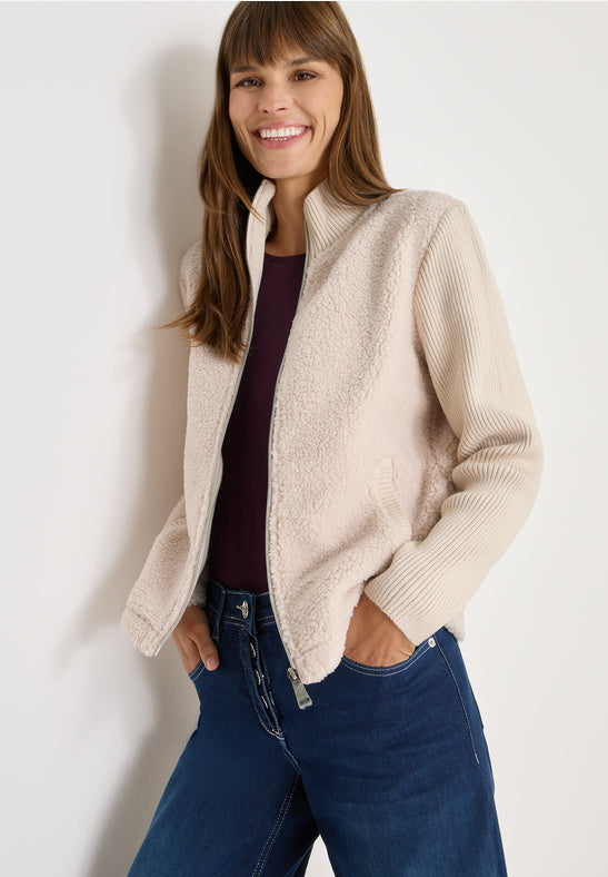 Cecil Cream Teddy Mix Jacket