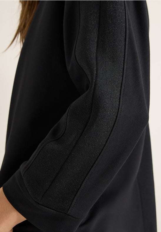 Cecil Black Batwing With Shiny Tape