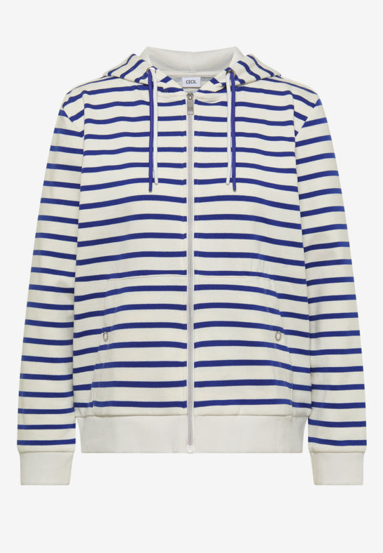 Cecil Striped Hoodie