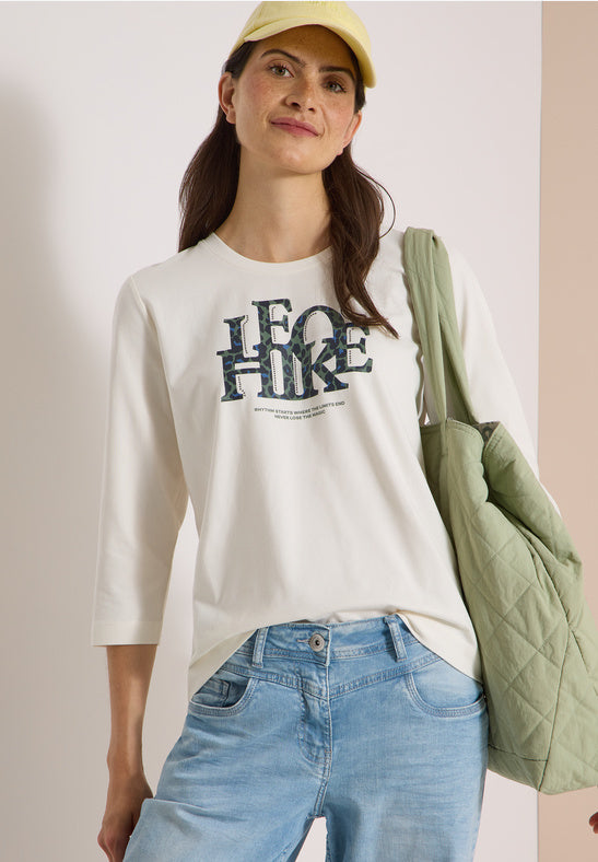 Cecil Leo Hike Print T-Shirt