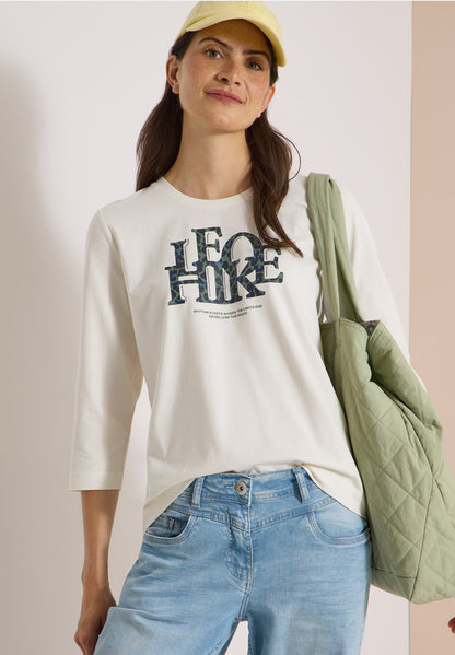 Cecil Leo Hike Print T-Shirt