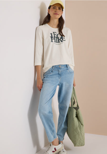 Cecil Leo Hike Print T-Shirt