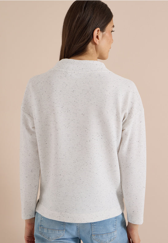 Cecil Ottoman Funnel Neck Top