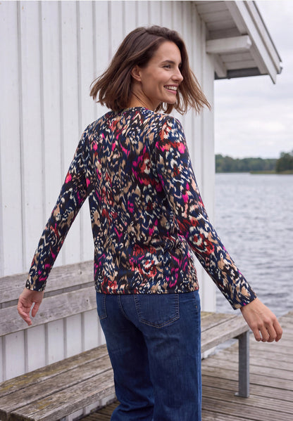 Cecil Split Neck Top