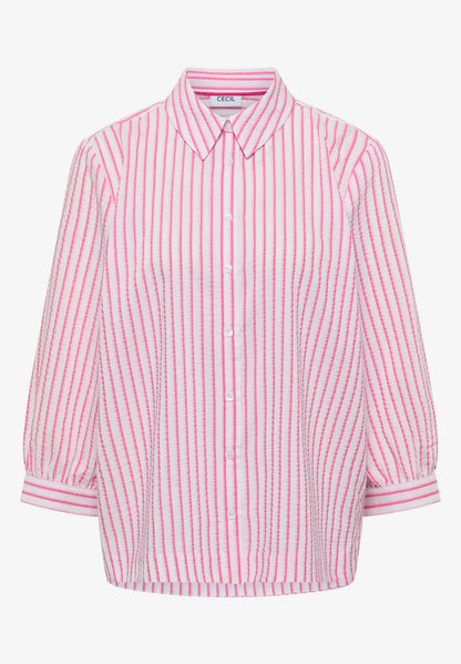 Cecil Seersucker Blouse