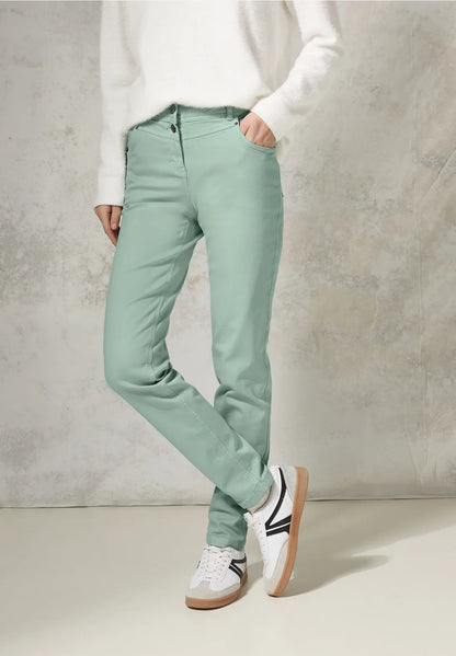 Cecil Toronto Min Green Jeans