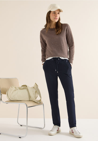 Cecil Tracey Navy Trousers