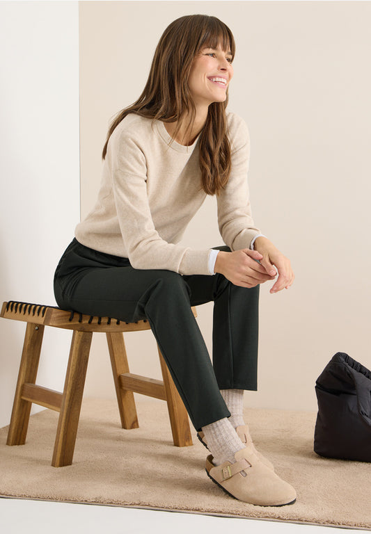 Cecil Tracey Khaki Trousers