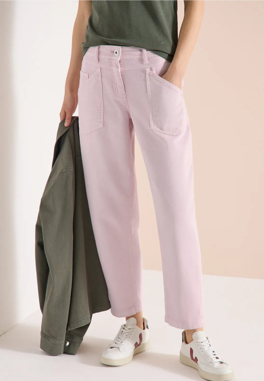 Cecil Blush Scarlett Barrel Jeans