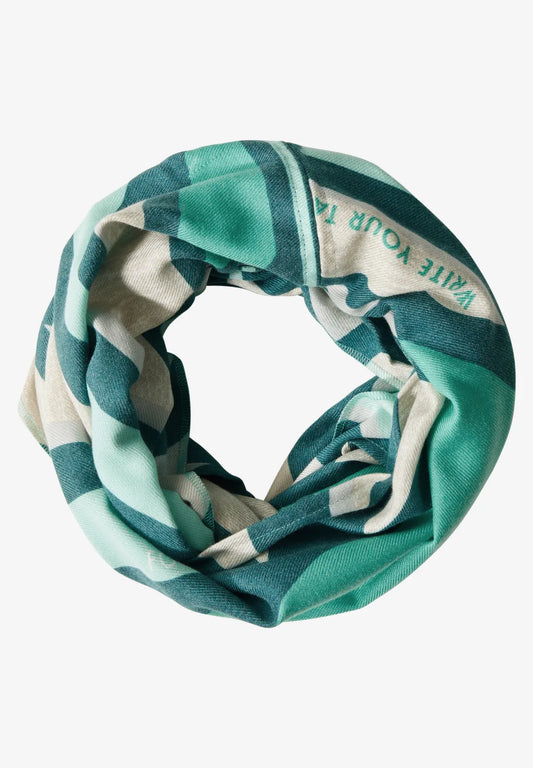 Cecil Beige Looped Scarf