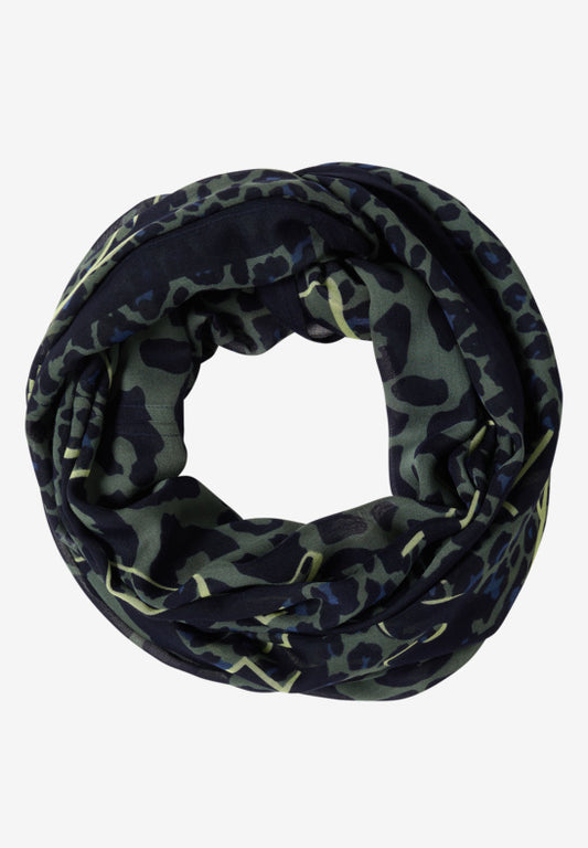 Cecil Olive Green Loop Scarf