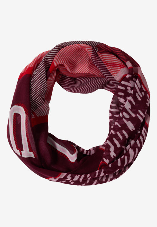 Cecil Wine Loop Scarf