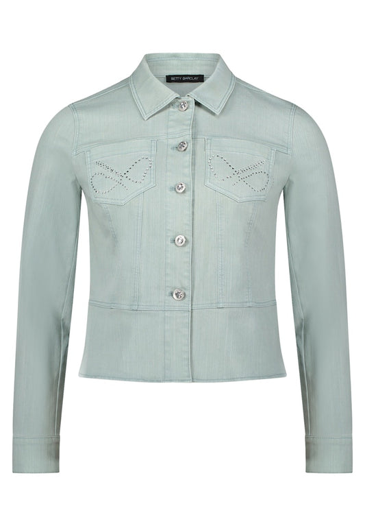 Betty Barclay Green Denim Jacket