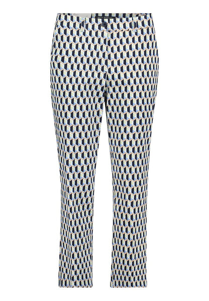 Betty Barclay Blue/Green Print Trousers