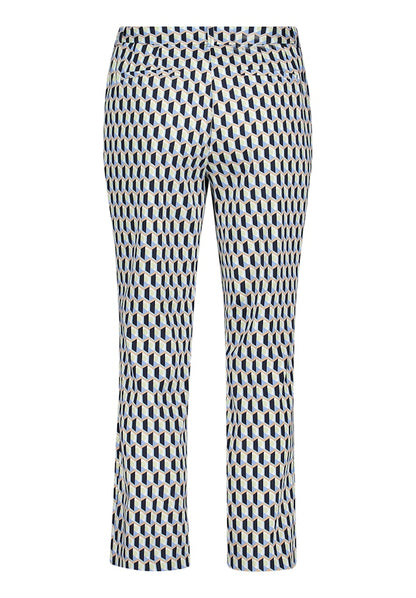 Betty Barclay Blue/Green Print Trousers